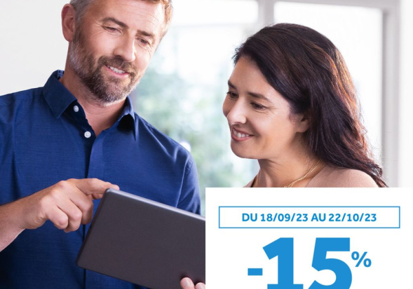 15% de remise dès la première fenêtre