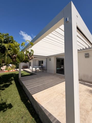 Pergola aluminium moteur Somfy
