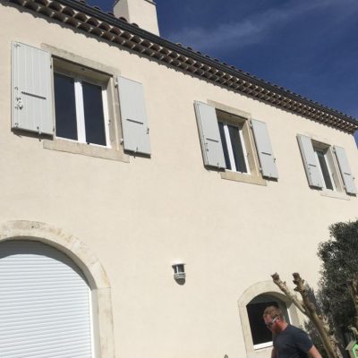 Volets battants en aluminium posé à le teil