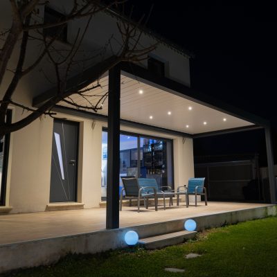 pergola bioclimatique 2 pieds